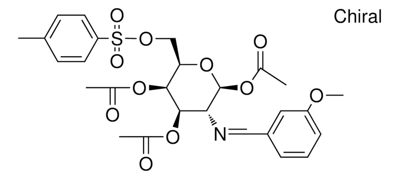 Sigma-Aldrich N-(3-METHOXYBENZYLIDENE)-6-O-(P-TOSYL)-1,3,4-TRI-O-ACETYL-BETA-D-GALACTOSAMINE，AldrichCPR