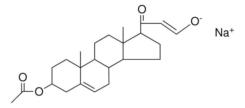 Sigma-Aldrich 17BETA-(3-HYDROXY-1-OXO-2-PROPENYL)-5-ANDROSTEN-3-OL 3-ACETATE, SODIUM SALT，AldrichCPR
