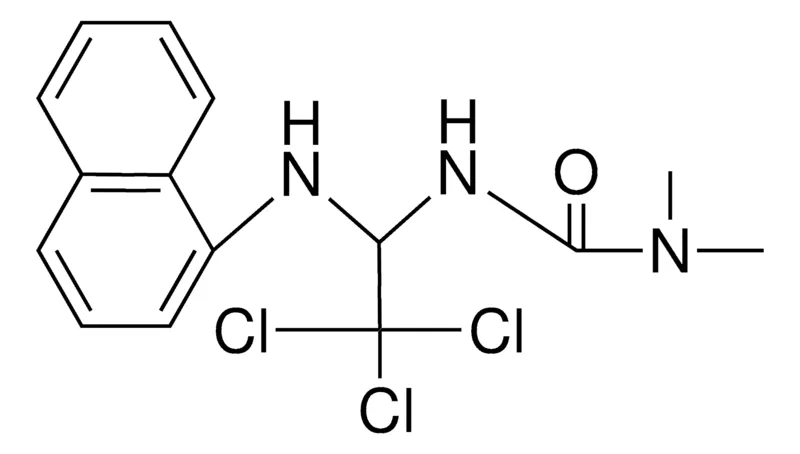 Sigma-Aldrich 1,1-DIMETHYL-3-(2,2,2-TRICHLORO-1-(NAPHTHALEN-1-YLAMINO)-ETHYL)-UREA,AldrichCPR