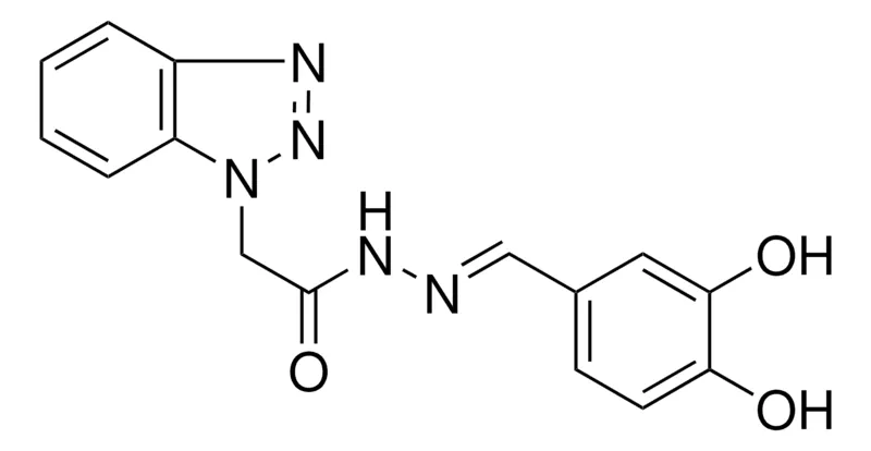 Sigma-Aldrich 2-(1H-1,2,3-BENZOTRIAZOL-1-YL)-N'-(3,4-DIHYDROXYBENZYLIDENE)ACETOHYDRAZIDE,AldrichCPR