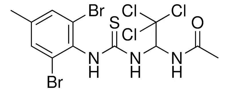 Sigma-Aldrich N-(2,2,2-TRICHLORO-1-(3-(2,6-DIBROMO-4-ME-PHENYL)-THIOUREIDO)-ETHYL)-ACETAMIDE,AldrichCPR