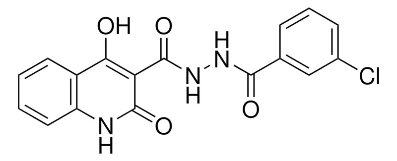 Sigma-Aldrich 3-CHLORO-BENZOIC ACID N'-(4-HO-2-OXO-1,2-DIHYDRO-QUINOLINE-3-CARBONYL)-HYDRAZIDE,AldrichCPR