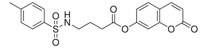 Sigma-Aldrich 4-(TOLUENE-4-SULFONYLAMINO)-BUTYRIC ACID 2-OXO-2H-CHROMEN-7-YL ESTER，AldrichCPR