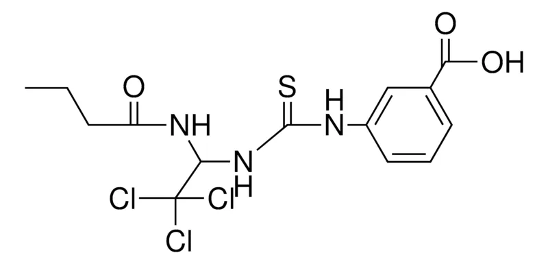 Sigma-Aldrich 3-(3-(1-BUTYRYLAMINO-2,2,2-TRICHLORO-ETHYL)-THIOUREIDO)-BENZOIC ACID,AldrichCPR