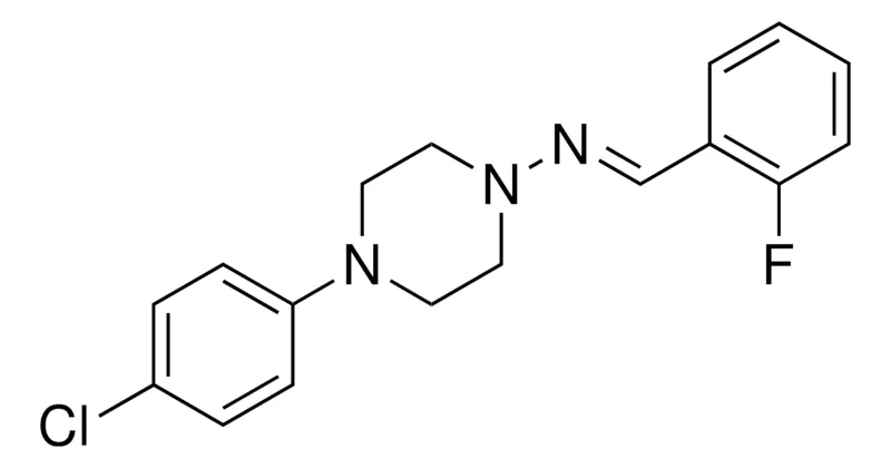 Sigma-Aldrich (4-(4-CHLORO-PHENYL)-PIPERAZIN-1-YL)-(2-FLUORO-BENZYLIDENE)-AMINE,AldrichCPR