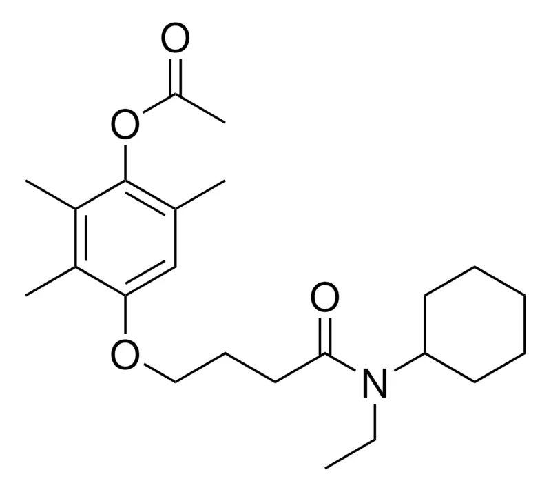 Sigma-Aldrich 4-(4-(CYCLOHEXYL(ETHYL)AMINO)-4-OXOBUTOXY)-2,3,6-TRIMETHYLPHENYL ACETATE,AldrichCPR