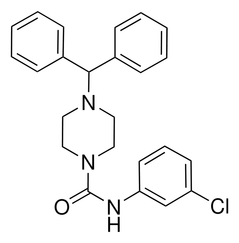 Sigma-Aldrich 4-BENZHYDRYL-N-(3-CHLOROPHENYL)-1-PIPERAZINECARBOXAMIDE,AldrichCPR