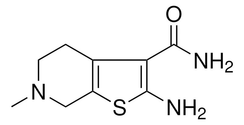 Sigma-Aldrich 2-AMINO-6-ME-4,5,6,7-TETRAHYDRO-THIENO(2,3-C)PYRIDINE-3-CARBOXYLIC ACID AMIDE,AldrichCPR