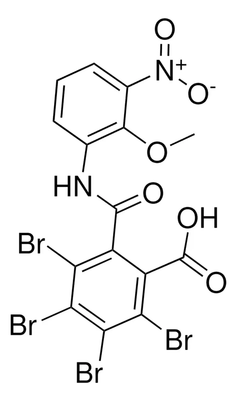 Sigma-Aldrich 2'-METHOXY-3'-NITRO-3,4,5,6-TETRABROMOPHTHALANILIC ACID,AldrichCPR
