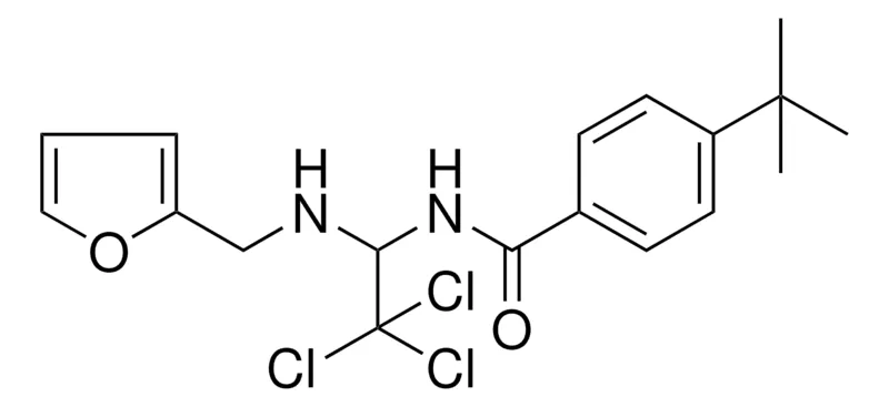 Sigma-Aldrich 4-TERT-BUTYL-N-(2,2,2-TRICHLORO-1-((FURAN-2-YLMETHYL)-AMINO)-ETHYL)-BENZAMIDE,AldrichCPR