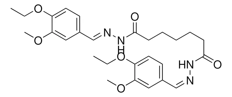 Sigma-Aldrich N'(1),N'(7)-BIS(4-ETHOXY-3-METHOXYBENZYLIDENE)HEPTANEDIHYDRAZIDE,AldrichCPR