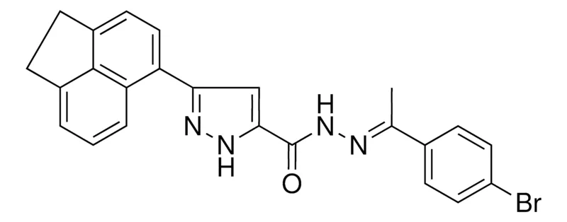 Sigma-Aldrich 5-ACENAPHTHEN-5-YL2H-PYRAZOLE-3-CARBOXYLIC ACID (1(4-BR-PH)-ETHYLIDENE)HYDRAZIDE，AldrichCPR