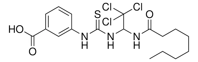 Sigma-Aldrich 3-(3-(2,2,2-TRICHLORO-1-OCTANOYLAMINO-ETHYL)-THIOUREIDO)-BENZOIC ACID，AldrichCPR