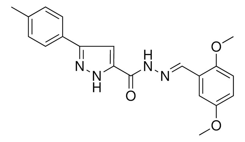 Sigma-Aldrich 5-P-TOLYL-2H-PYRAZOLE-3-CARBOXYLIC ACID (2,5-DIMETHOXY-BENZYLIDENE)-HYDRAZIDE,AldrichCPR