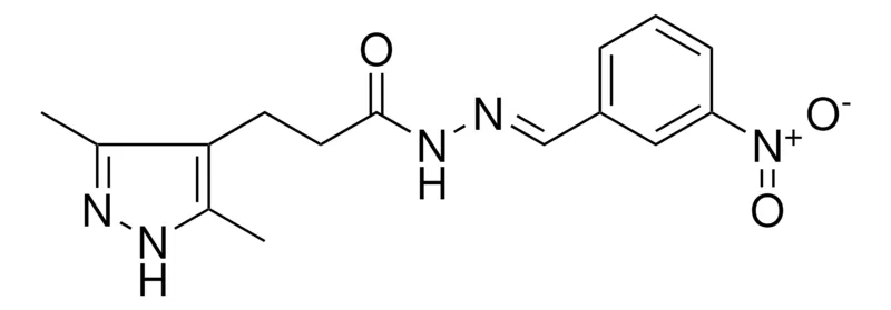 Sigma-Aldrich 3-(3,5-DIMETHYL-1H-PYRAZOL-4-YL)-PROPIONIC ACID (3-NITRO-BENZYLIDENE)-HYDRAZIDE,AldrichCPR