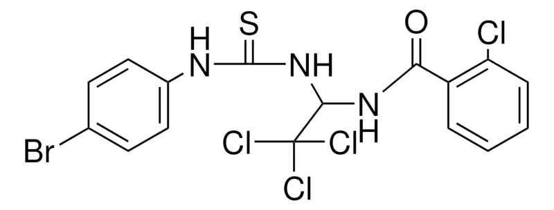 Sigma-Aldrich N-(1-(3-(4-BROMO-PHENYL)-THIOUREIDO)-2,2,2-TRICHLORO-ETHYL)-2-CHLORO-BENZAMIDE,AldrichCPR