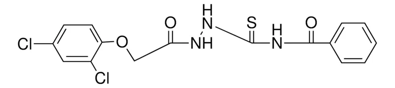Sigma-Aldrich N-(N'-((2,4-DICHLORO-PHENOXY)-ACETYL)-HYDRAZINOCARBOTHIOYL)-BENZAMIDE,AldrichCPR