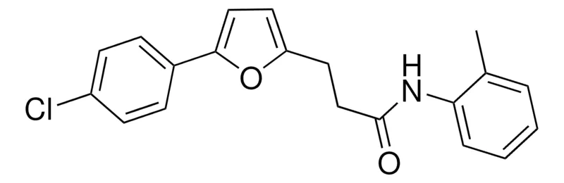 Sigma-Aldrich 3-(5-(4-CHLOROPHENYL)-2-FURYL)-N-(2-METHYLPHENYL)PROPANAMIDE,AldrichCPR