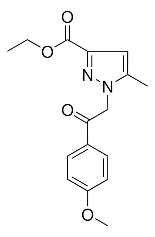Sigma-Aldrich ETHYL 1-(2-(4-METHOXYPHENYL)-2-OXOETHYL)-5-METHYL-1H-PYRAZOLE-3-CARBOXYLATE,AldrichCPR