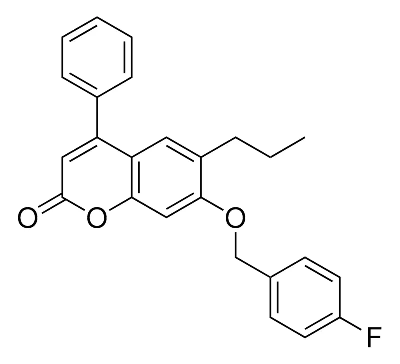 Sigma-Aldrich 7-(4-FLUORO-BENZYLOXY)-4-PHENYL-6-PROPYL-CHROMEN-2-ONE,AldrichCPR