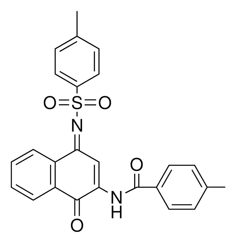 Sigma-Aldrich 4-ME-N-(1-OXO-4-(TOLUENE-4-SULFONYLIMINO)-1,4-DIHYDRO-NAPHTHALEN-2-YL)-BENZAMIDE,AldrichCPR