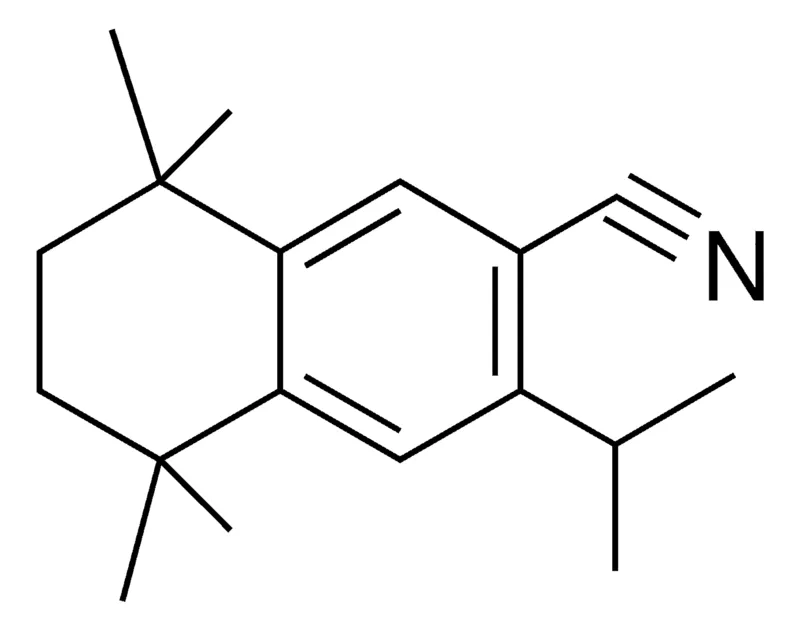 Sigma-Aldrich 3-ISOPROPYL-5,5,8,8-TETRAMETHYL-5,6,7,8-TETRAHYDRO-NAPHTHALENE-2-CARBONITRILE,AldrichCPR