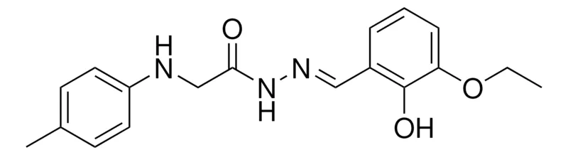 Sigma-Aldrich 2-P-TOLYLAMINO-ACETIC ACID (3-ETHOXY-2-HYDROXY-BENZYLIDENE)-HYDRAZIDE,AldrichCPR