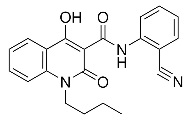 Sigma-Aldrich 1-BU-4-HO-2-OXO-1,2-DIHYDRO-QUINOLINE-3-CARBOXYLIC ACID (2-CYANO-PHENYL)-AMIDE,AldrichCPR