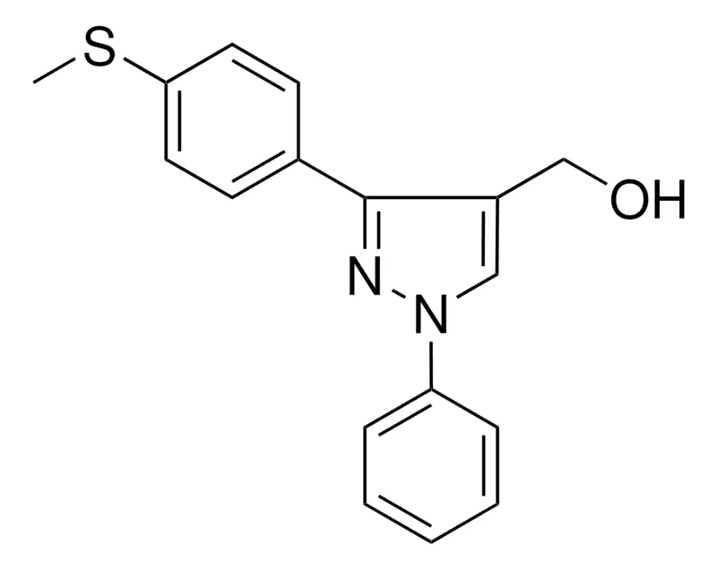 Sigma-Aldrich (3-(4-(METHYLTHIO)PHENYL)-1-PHENYL-1H-PYRAZOL-4-YL)METHANOL,AldrichCPR