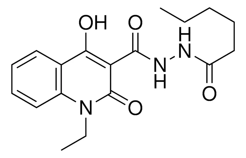 Sigma-Aldrich 1-ETHYL-4-HO-2-OXO-1,2-DIHYDRO-QUINOLINE-3-CARBOXYLIC ACID N'-HEXANOYL-HYDRAZIDE，AldrichCPR