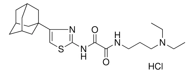 Sigma-Aldrich N-(4-ADAMANTAN-1-YL-THIAZOL-2-YL)-N'-(3-DIETHYLAMINO-PR)OXALAMIDE, HYDROCHLORIDE,AldrichCPR