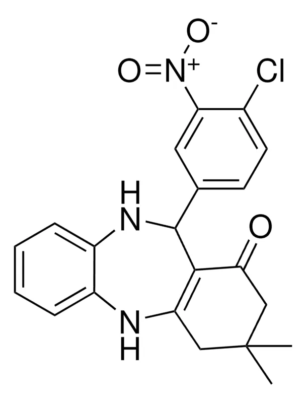 Sigma-Aldrich 11-(4-CHLORO-3-NITROPHENYL)-3,3-DIMETHYL-2,3,4,5,10,11-HEXAHYDRO-1H-DIBENZO[B,E][1,4]DIAZEPIN-1-ONE，AldrichCPR