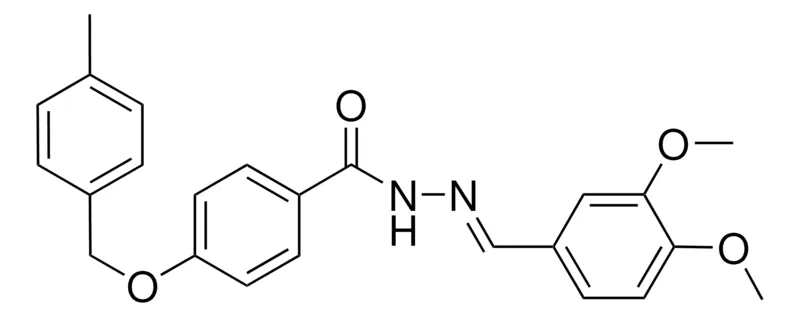 Sigma-Aldrich N'-(3,4-DIMETHOXYBENZYLIDENE)-4-((4-METHYLBENZYL)OXY)BENZOHYDRAZIDE,AldrichCPR