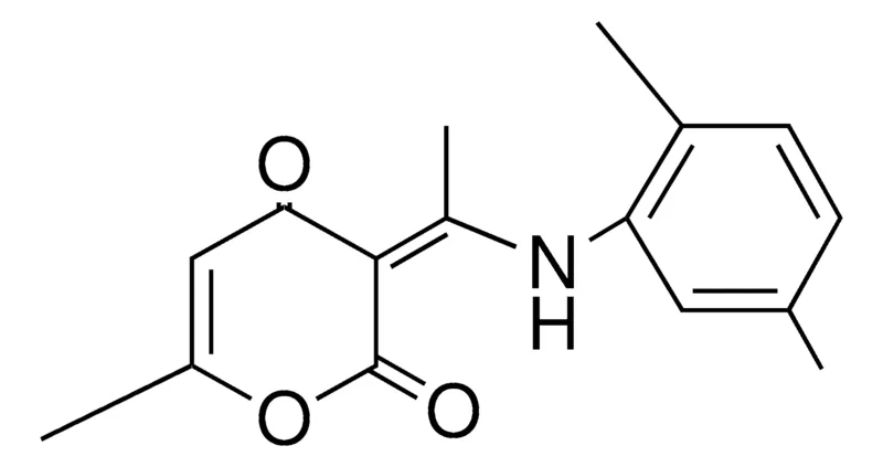 Sigma-Aldrich 2,3-DIHYDRO-3-(1-(2,5-DIMETHYLANILINO)ETHYLIDENE)-6-METHYL-4H-PYRAN-2,4-DIONE,AldrichCPR