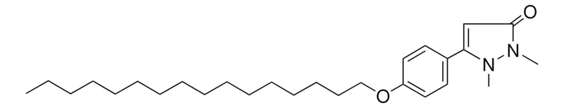 Sigma-Aldrich 1,2-DIMETHYL-3-(4-(HEXADECYLOXY)-PHENYL)-3-PYRAZOLIN-5-ONE,AldrichCPR
