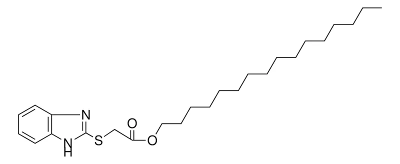 Sigma-Aldrich (1H-BENZOIMIDAZOL-2-YLSULFANYL)-ACETIC ACID HEXADECYL ESTER，AldrichCPR