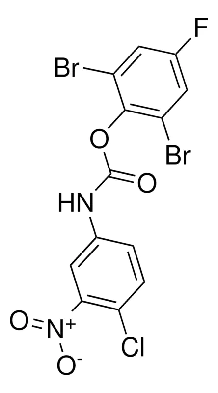 Sigma-Aldrich 2,6-DIBROMO-4-FLUOROPHENYL N-(4-CHLORO-3-NITROPHENYL)CARBAMATE,AldrichCPR
