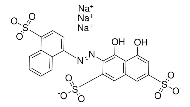 Sigma-Aldrich 4,5-DIHYDROXY-3-(4-SULFO1NAPHTHYLAZO)27NAPHTHALENEDISULFONIC ACID TRISODIUM SALT,AldrichCPR