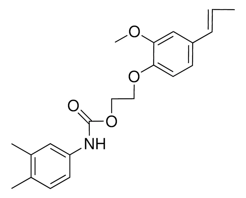 Sigma-Aldrich 2-(2-METHOXY-4-(1-PROPENYL)PHENOXY)ETHYL N-(3,4-XYLYL)CARBAMATE,AldrichCPR