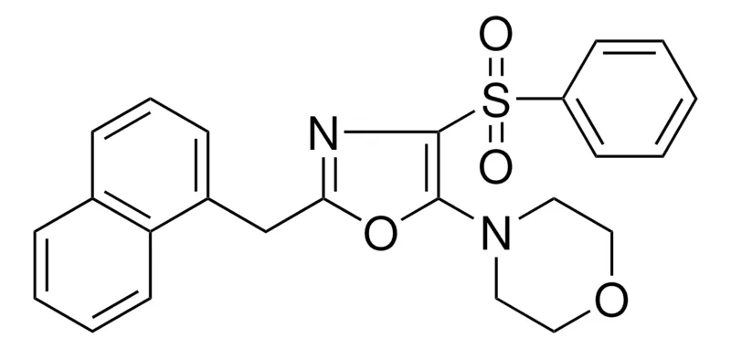 Sigma-Aldrich 4-(4-BENZENESULFONYL-2-NAPHTHALEN-1-YLMETHYL-OXAZOL-5-YL)-MORPHOLINE,AldrichCPR