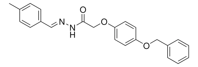 Sigma-Aldrich 2-(4-(BENZYLOXY)PHENOXY)-N'-(4-METHYLBENZYLIDENE)ACETOHYDRAZIDE,AldrichCPR