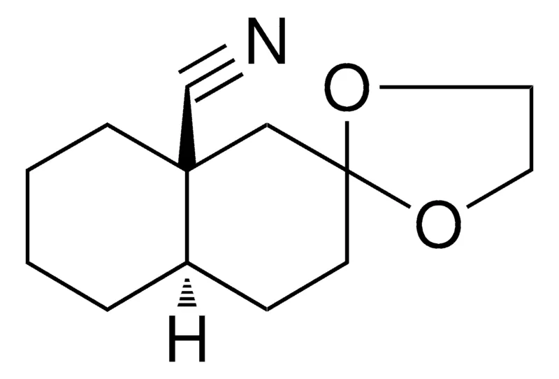Sigma-Aldrich HEXAHYDRO-SPIRO((1,3)DIOXOLANE-2,2'-NAPHTHALENE)-8'A-CARBONITRILE，AldrichCPR