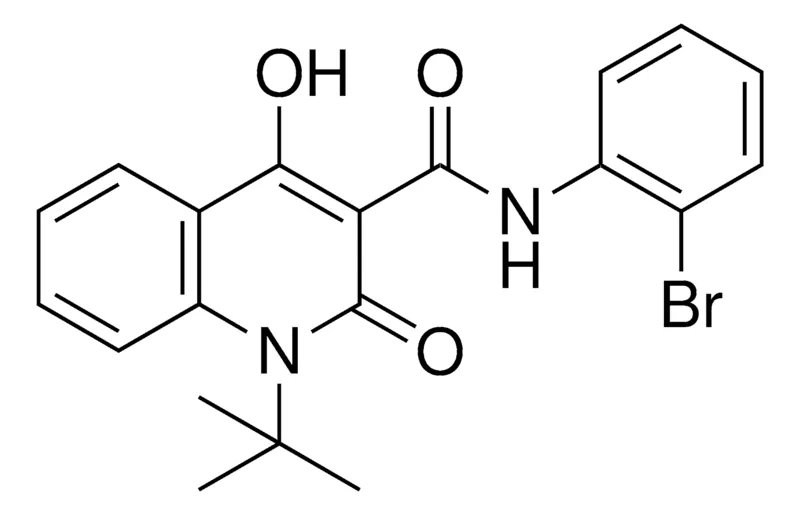 Sigma-Aldrich 1-TERT-BUTYL-4-HO-2-OXO-1,2-2H-QUINOLINE-3-CARBOXYLIC ACID (2-BROMO-PHENYL)AMIDE，AldrichCPR