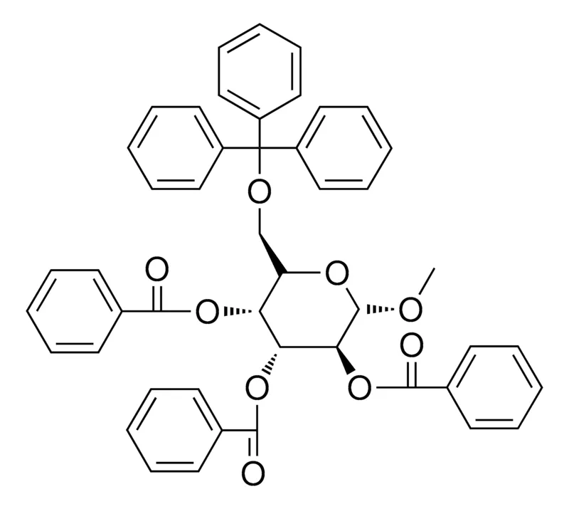 Sigma-Aldrich 1-O-METHYL-2,3,4-TRI-O-BENZOYL-6-O-TRITYL-ALPHA-D-ALTROSIDE,AldrichCPR