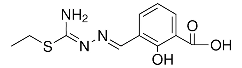 Sigma-Aldrich 3-((E)-{(2E)-2-[AMINO(ETHYLSULFANYL)METHYLENE]HYDRAZONO}METHYL)-2-HYDROXYBENZOIC ACID，AldrichCPR