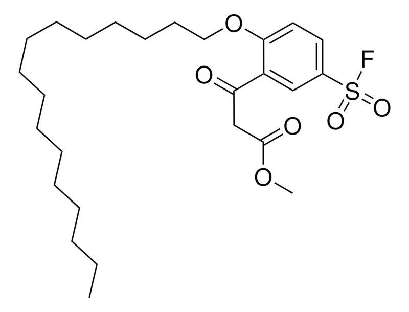 Sigma-Aldrich METHYL 2-(5-FLUOROSULFONYL-2-(HEXADECYLOXY)BENZOYL)ACETATE,AldrichCPR