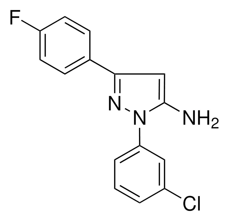 Sigma-Aldrich 1-(3-CHLOROPHENYL)-3-(4-FLUOROPHENYL)-1H-PYRAZOL-5-AMINE,AldrichCPR