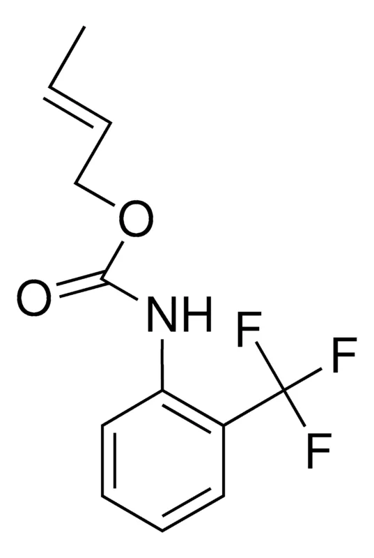 Sigma-Aldrich 2-BUTENYL N-(2-(TRIFLUOROMETHYL)PHENYL)CARBAMATE,AldrichCPR
