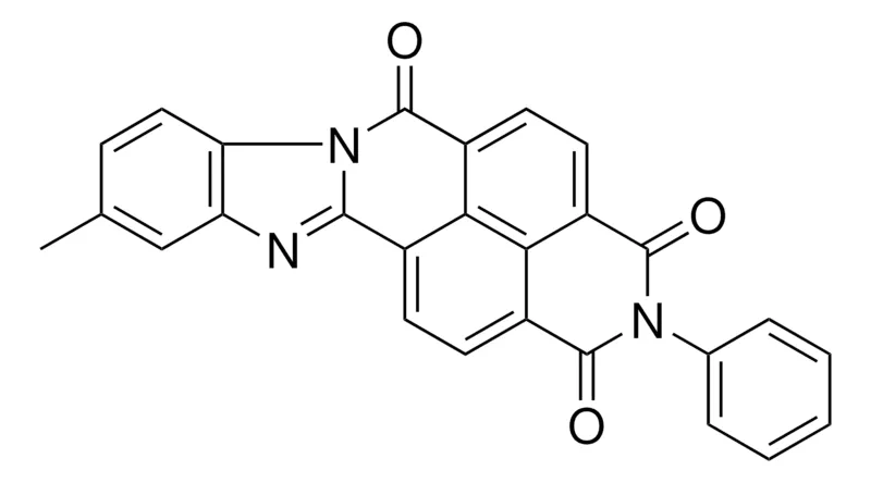 Sigma-Aldrich 10-ME-2-PH-BENZO(LMN)BENZO(4,5)IMIDAZO(2,1-B)(3,8)PHENANTHROLINE-1,3,6-TRIONE,AldrichCPR