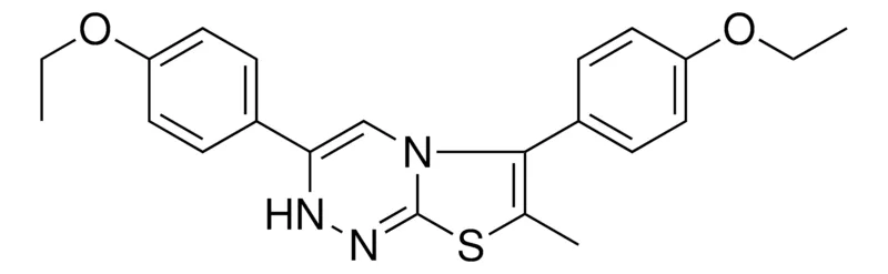 Sigma-Aldrich 3,6-BIS-(4-ETHOXY-PHENYL)-7-METHYL-2H-THIAZOLO(2,3-C)(1,2,4)TRIAZINE,AldrichCPR